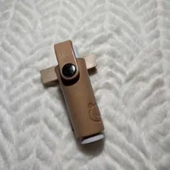 リップケース　本革 カエル刻印　ハンドメイド