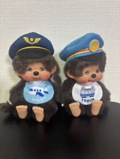 24時間以内発送】ご当地モンチッチ空港・駅長・温泉限定3点セット