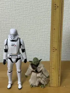 スター・ウォーズ ブラックシリーズ ヨーダ、ファースト・オーダー 2点セット