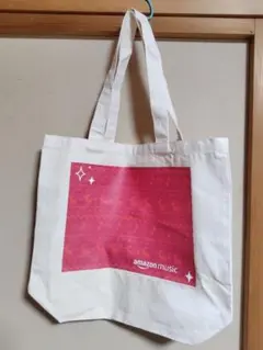 amazon music キャンパス地トートバッグ