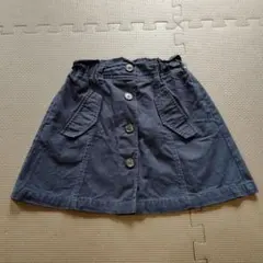 GU　スカート　ネイビー　110