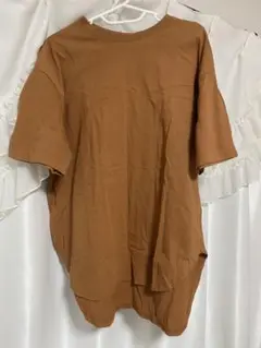 GRL Tシャツ フリーサイズ ブラウン 茶色