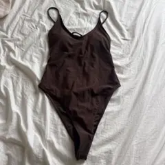 SHEIN 水着　ブラウン