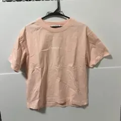 Acne Studios ピンク 半袖Tシャツ XS - メルカリ