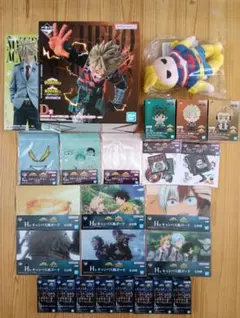 一番くじ ヒロアカ 紡がれる想い B賞 D賞 爆豪勝己 フィギュア E賞 F賞