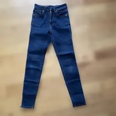 GU スキニーデニム 61センチ ダークブルー