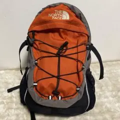 【美品】THE NORTH FACE リュック 大容量 オレンジ/グレー