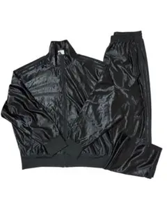 アディダス ファイヤーバード ブラック ジャージ セットアップ XL