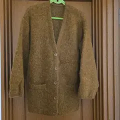 UNIQLO オーバーサイズ ウール.アルパカ混合 カーディガン