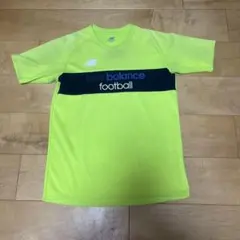 New Balance 半袖プラクティスシャツ 蛍光イエロー 160cmのサムネイル
