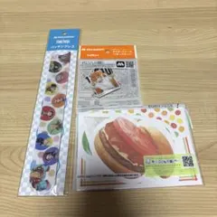 モスバーガー ワンピース ハイキュー ノベルティセット