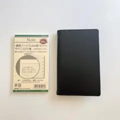 レイメイ藤井 システム手帳ミニ6 ブラック