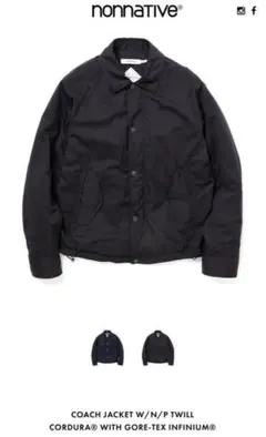nonnative coach jacket コーチジャケット　ブルゾン