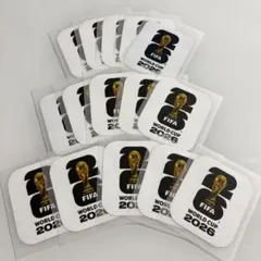 FIFA World Cup 2026 スリーブパッチ 白/黒 15枚セット売り FIFA World Cup 2026 スリーブパッチ 白/黒 15枚セット売り - メルカリ