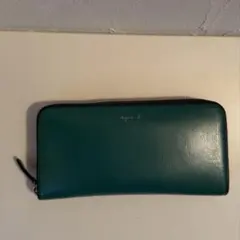 agnes b. 長財布 グリーンのサムネイル