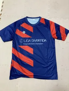 新品未使用　フットサル　昇華ユニホーム　ネイビー　レッド　限定品