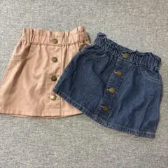 西松屋　スカート　2点セット　100cm