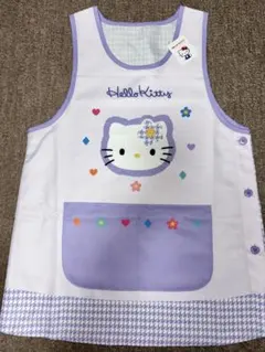 エプロン　ハローキティ　保育士