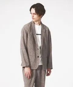 美品 ABAHOUSE サマーツイード イージー ジャケット サマージャケット