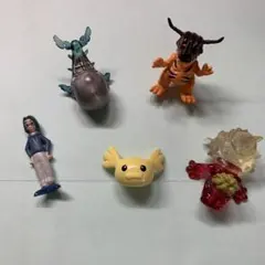 デジモンフィギュア　チョコエッグ　グレイモンほか