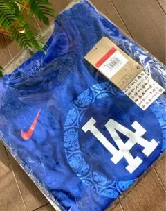 新品未使用NIKEナイキ MLB 東京シリーズ 開幕戦ドジャース半袖　L