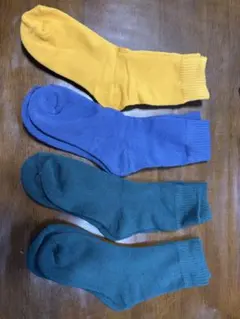 新品未使用品　23〜25センチ　カラフルソックス4足セット