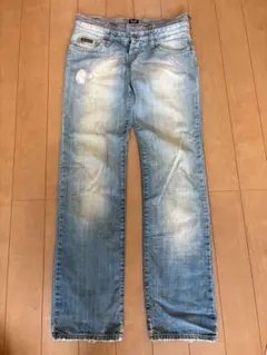 美品】DENHAM×GrovndY コラボデニム CROSSBACK W27 - メルカリ