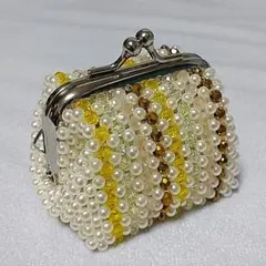 ビーズがま口　No.6