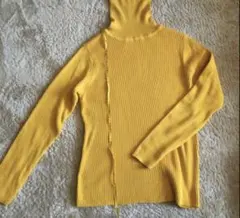 ZOOTIE DES SUCETTES リブタートルネック　ニット　Lサイズ