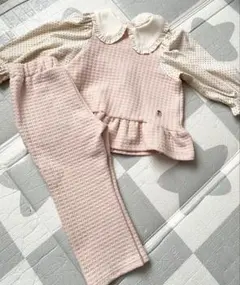 （レア品）モイモルン　ピンクセットアップ　110cm