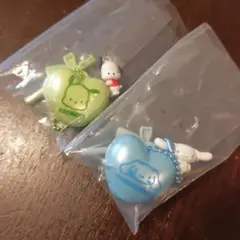 サンリオキャラクターズ ハート型キーホルダー 2個セット