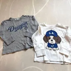 EAST BLUE BLUE POINT 子供用長袖カットソーデコピン　大谷翔平