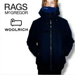 新品ワケアリ ラグスマックレガー × ウールリッチ ダービージャケットフーディー