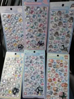 ボンボンドロップシール　水族館限定　６枚セット