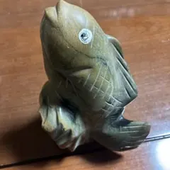 レア] 鼓を叩く河童 女性 金属製 非常に風流な作品 かっぱ カッパ 置物