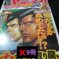 ヤングマガジン創刊45周年記念 復刻ヤンマガ シュリンク付き 9冊セットのサムネイル