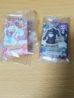 アイカツ！×プリパラ だれでもアクリルチャーム 2個