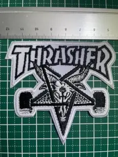 アイロンワッペン★スラッシャー★THRASHER★