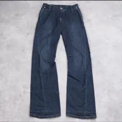 リーバイス エンジニアード ジーンズ W27 00s 青 古着 立体 20865