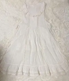 ピンクハウス PINK HOUSE フランスレース豪華タブリエ