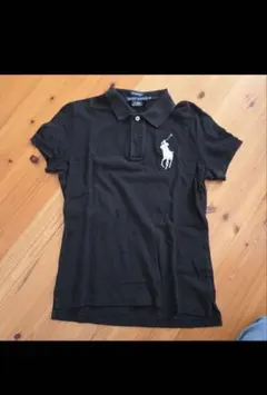 Ralph Lauren The Skinny Polo ブラック 短丈　希少のサムネイル