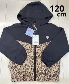 【新品】レオパード柄 ウィンドブレーカー 120