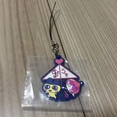 たまごっち 一番くじ Ｆ賞 きらきらラバーチャーム　まめっちとひめスペっち