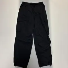 GU パラシュートカーゴパンツ ブラック Lサイズ 美品