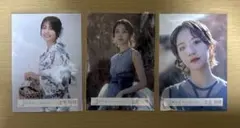 櫻坂46 1期生 土生瑞穂 生写真3枚まとめ売り