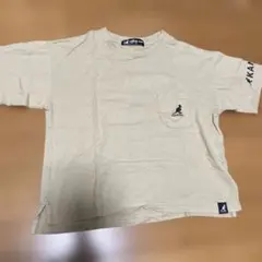 KANGOL KIDS ポケット付きTシャツ ベージュ 140のサムネイル