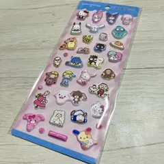 サンリオキャラクターズ ぷっくりシール シール キティ マイメロ クロミ