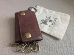 イルビゾンテ　キーケース　革