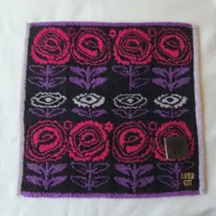 ANNA SUI 　バラデザイン　タオルハンカチ