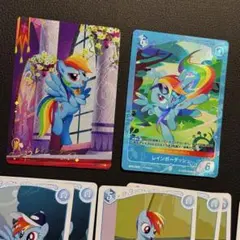マイリトルポニー tcg レインボーダッシュ cr sr - メルカリ